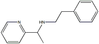 (2-phenylethyl)[1-(pyridin-2-yl)ethyl]amine Structure