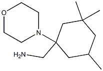 (3,3,5-trimethyl-1-morpholin-4-ylcyclohexyl)methylamine Structure