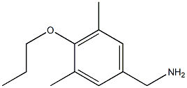 (3,5-dimethyl-4-propoxyphenyl)methanamine 구조식 이미지