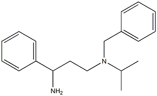 (3-amino-3-phenylpropyl)(benzyl)propan-2-ylamine Structure
