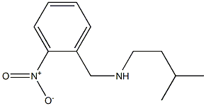 (3-methylbutyl)[(2-nitrophenyl)methyl]amine Structure