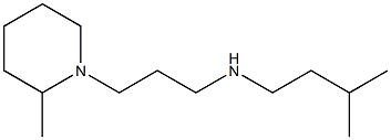 (3-methylbutyl)[3-(2-methylpiperidin-1-yl)propyl]amine 구조식 이미지