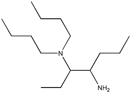 (4-aminoheptan-3-yl)dibutylamine Structure