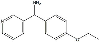 (4-ethoxyphenyl)(pyridin-3-yl)methanamine 구조식 이미지
