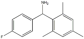 (4-fluorophenyl)(2,4,6-trimethylphenyl)methanamine 구조식 이미지