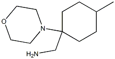 (4-methyl-1-morpholin-4-ylcyclohexyl)methylamine 구조식 이미지