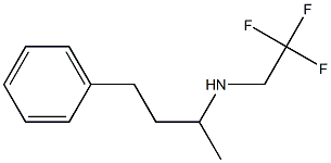 (4-phenylbutan-2-yl)(2,2,2-trifluoroethyl)amine Structure