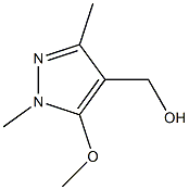 (5-methoxy-1,3-dimethyl-1H-pyrazol-4-yl)methanol Structure