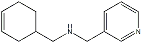 (cyclohex-3-en-1-ylmethyl)(pyridin-3-ylmethyl)amine Structure