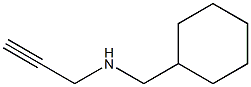 (cyclohexylmethyl)(prop-2-yn-1-yl)amine 구조식 이미지