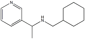 (cyclohexylmethyl)[1-(pyridin-3-yl)ethyl]amine 구조식 이미지