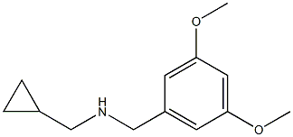 (cyclopropylmethyl)[(3,5-dimethoxyphenyl)methyl]amine 구조식 이미지