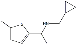 (cyclopropylmethyl)[1-(5-methylthiophen-2-yl)ethyl]amine Structure