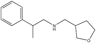 (oxolan-3-ylmethyl)(2-phenylpropyl)amine 구조식 이미지