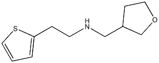 (oxolan-3-ylmethyl)[2-(thiophen-2-yl)ethyl]amine 구조식 이미지