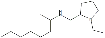 [(1-ethylpyrrolidin-2-yl)methyl](octan-2-yl)amine 구조식 이미지