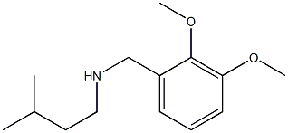 [(2,3-dimethoxyphenyl)methyl](3-methylbutyl)amine 구조식 이미지