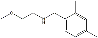 [(2,4-dimethylphenyl)methyl](2-methoxyethyl)amine 구조식 이미지