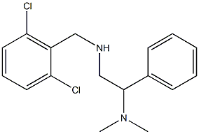 [(2,6-dichlorophenyl)methyl][2-(dimethylamino)-2-phenylethyl]amine 구조식 이미지