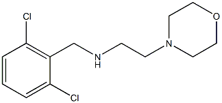 [(2,6-dichlorophenyl)methyl][2-(morpholin-4-yl)ethyl]amine 구조식 이미지