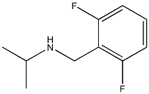 [(2,6-difluorophenyl)methyl](propan-2-yl)amine Structure