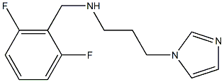 [(2,6-difluorophenyl)methyl][3-(1H-imidazol-1-yl)propyl]amine 구조식 이미지