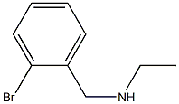 [(2-bromophenyl)methyl](ethyl)amine Structure