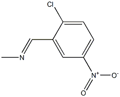 [(2-chloro-5-nitrophenyl)methylidene](methyl)amine Structure