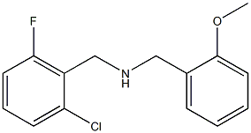 [(2-chloro-6-fluorophenyl)methyl][(2-methoxyphenyl)methyl]amine 구조식 이미지