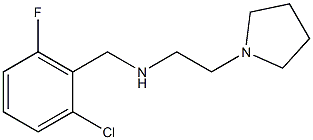 [(2-chloro-6-fluorophenyl)methyl][2-(pyrrolidin-1-yl)ethyl]amine Structure