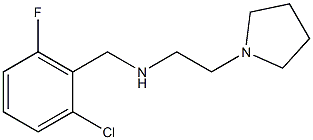 [(2-chloro-6-fluorophenyl)methyl][2-(pyrrolidin-1-yl)ethyl]amine 구조식 이미지