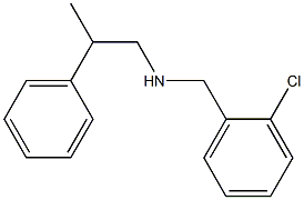 [(2-chlorophenyl)methyl](2-phenylpropyl)amine 구조식 이미지