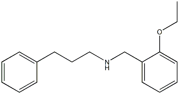 [(2-ethoxyphenyl)methyl](3-phenylpropyl)amine 구조식 이미지