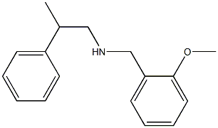 [(2-methoxyphenyl)methyl](2-phenylpropyl)amine 구조식 이미지