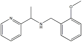 [(2-methoxyphenyl)methyl][1-(pyridin-2-yl)ethyl]amine Structure