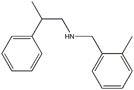 [(2-methylphenyl)methyl](2-phenylpropyl)amine Structure