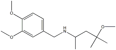 [(3,4-dimethoxyphenyl)methyl](4-methoxy-4-methylpentan-2-yl)amine 구조식 이미지