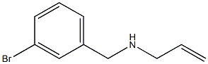 [(3-bromophenyl)methyl](prop-2-en-1-yl)amine Structure
