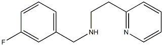 [(3-fluorophenyl)methyl][2-(pyridin-2-yl)ethyl]amine Structure