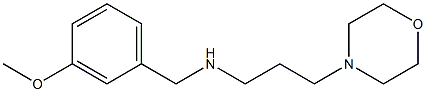 [(3-methoxyphenyl)methyl][3-(morpholin-4-yl)propyl]amine 구조식 이미지