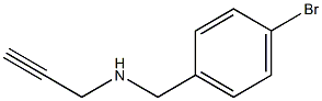 [(4-bromophenyl)methyl](prop-2-yn-1-yl)amine 구조식 이미지