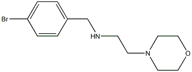 [(4-bromophenyl)methyl][2-(morpholin-4-yl)ethyl]amine 구조식 이미지