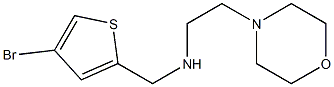 [(4-bromothiophen-2-yl)methyl][2-(morpholin-4-yl)ethyl]amine Structure