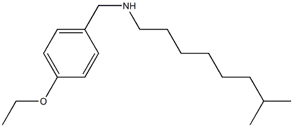 [(4-ethoxyphenyl)methyl](7-methyloctyl)amine 구조식 이미지