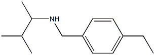 [(4-ethylphenyl)methyl](3-methylbutan-2-yl)amine 구조식 이미지