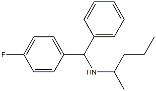 [(4-fluorophenyl)(phenyl)methyl](pentan-2-yl)amine 구조식 이미지