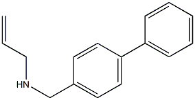 [(4-phenylphenyl)methyl](prop-2-en-1-yl)amine Structure