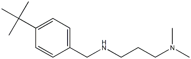[(4-tert-butylphenyl)methyl][3-(dimethylamino)propyl]amine 구조식 이미지