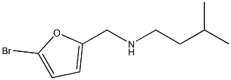 [(5-bromofuran-2-yl)methyl](3-methylbutyl)amine Structure