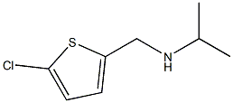 [(5-chlorothiophen-2-yl)methyl](propan-2-yl)amine Structure
